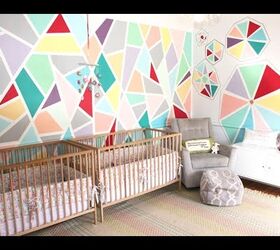 11 wild painting techniques we re excited to try right now, Create geometric patterns for a nursery