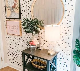 11 wild painting techniques we re excited to try right now, Fancy up a Dalmatian entryway wall