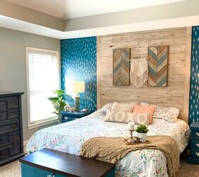 11 wild painting techniques we re excited to try right now, Upgrade a bedroom wall