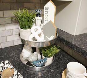 15 crazy creative ways to reuse old pots and pans around your home, Make a tiered tray from cake pans