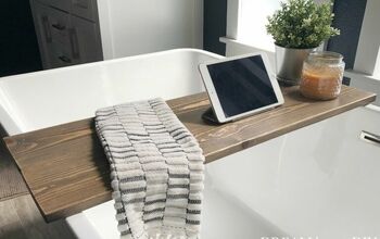 Bandeja de bañera DIY súper sencilla