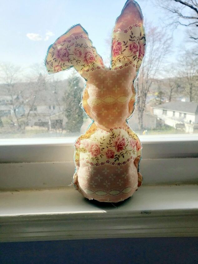 cmo hice una bonita decoracin de conejo de pascua a partir de una imagen prediseada