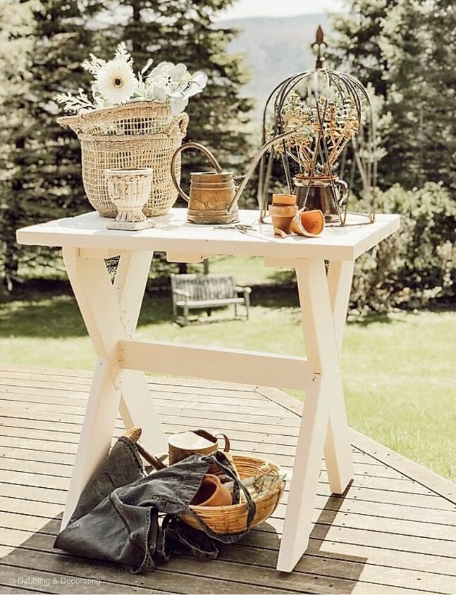 Trash to Treasure Patio Tables | Hometalk