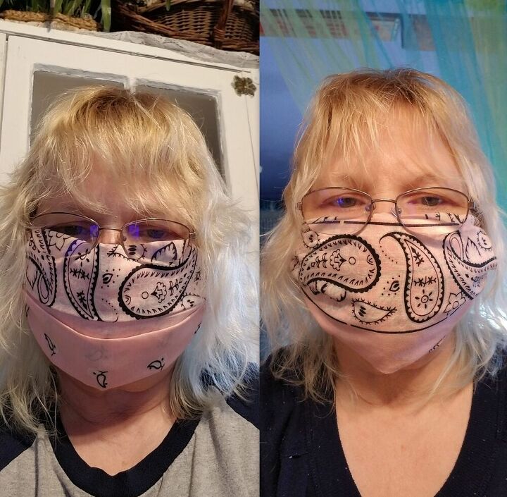 2 ways to make a no sew face mask