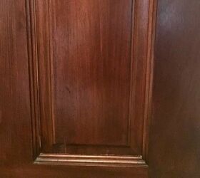 how to easily repair hairline cracks in wood doors with wood putty