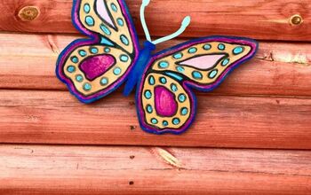 Cómo pintar una bonita mariposa grande para tu jardín