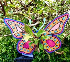 How to Paint a Beautiful Big Butterfly for Your Garden