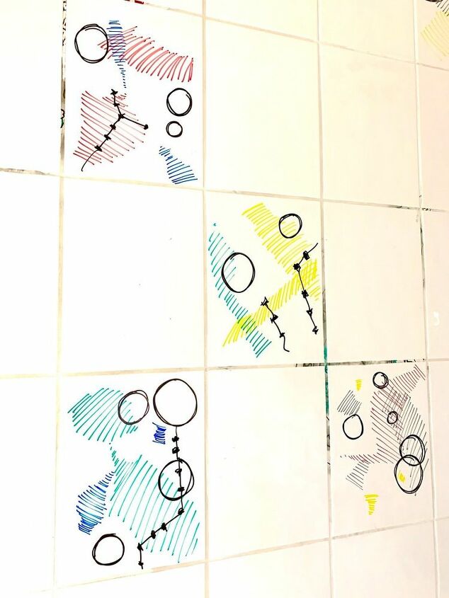 azulejos para banheiros inspirados nos anos 80