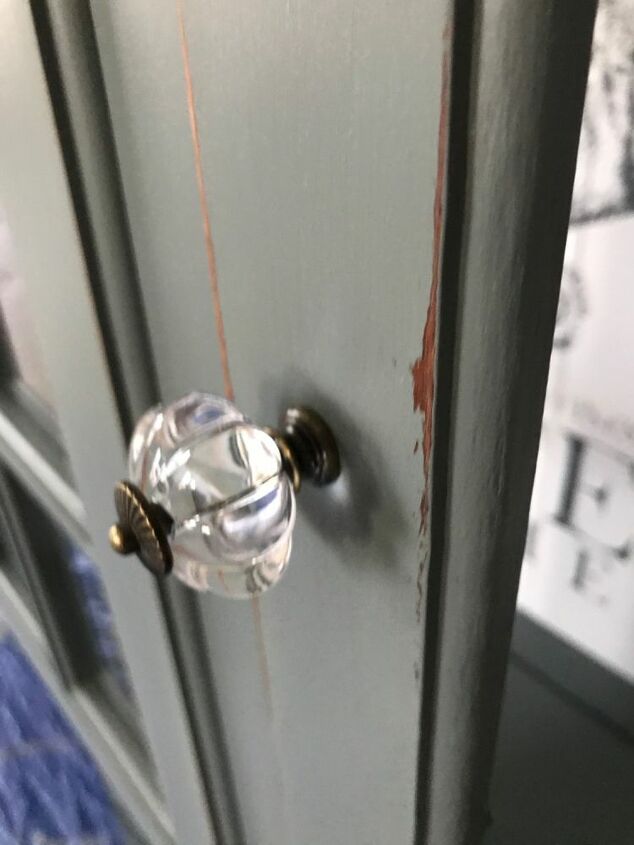 farmhouse hutch makeover