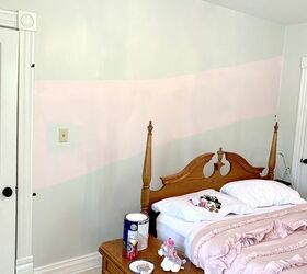 Transform your bedroom with just a few strokes of paint and a few bits of washi tape