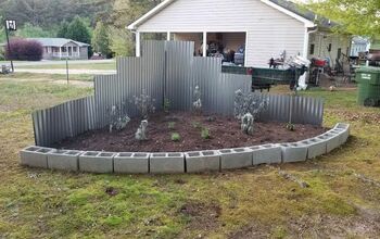 Triangle Flower Bed