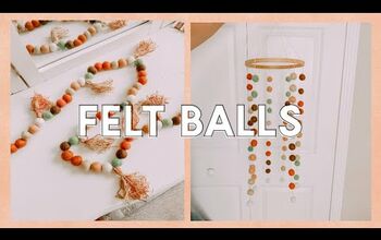 Felt Ball DIYS (garland, Baby Mobile, Rainbow Wall Hanging)