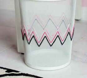 how to embroider desk accessories