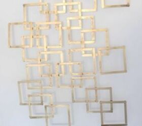 unlock your creativity with these simple popsicle stick decorations, DIY Gold Popsicle Decor