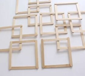 unlock your creativity with these simple popsicle stick decorations, Lay Out Your Design
