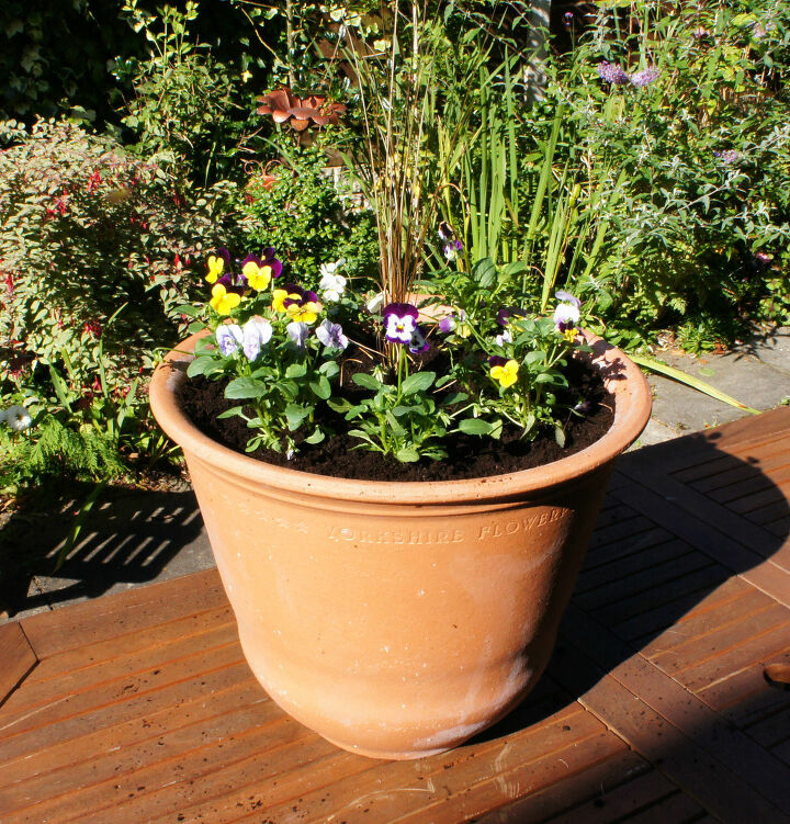 s 15 beautiful ways to add a spring flower garden to your yard this week, Layer up a lasagna bulb pot