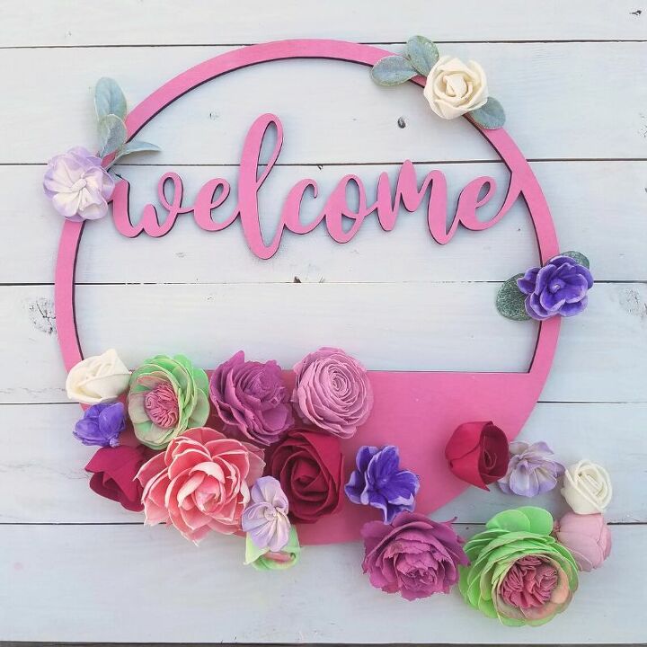 welcome sign craft kit