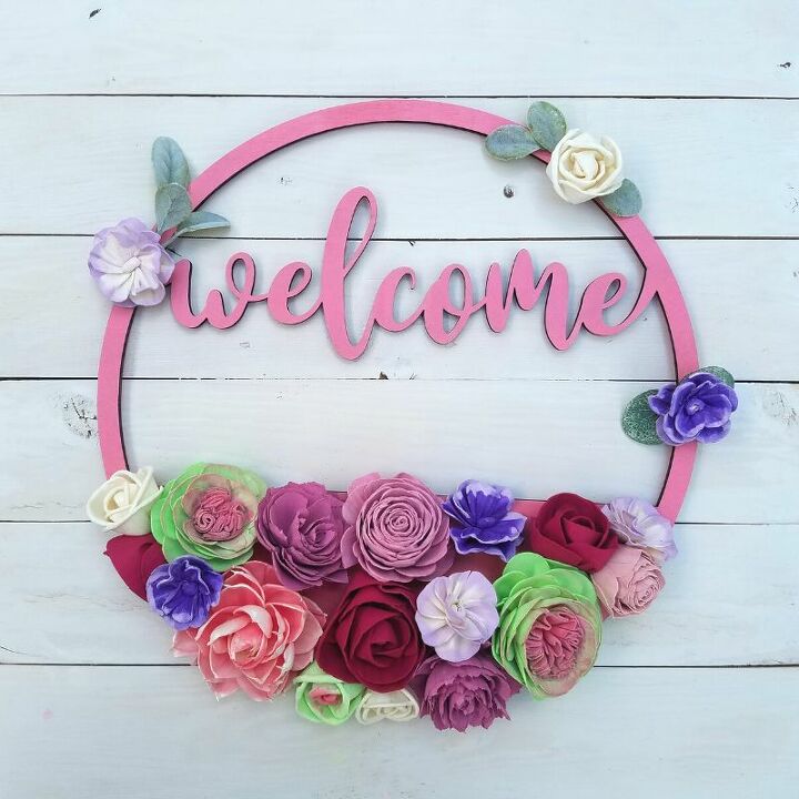 welcome sign craft kit