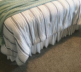 how to make a no sew bedskirt for adjustable bed