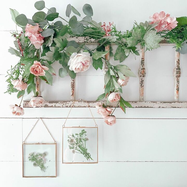 make your own dried flower frames in minutes