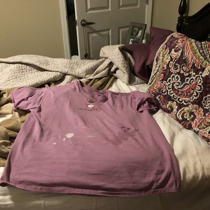 q ruined shirt