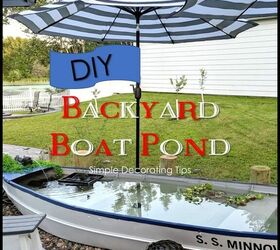 backyard boat pond