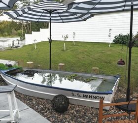 Backyard Boat Pond