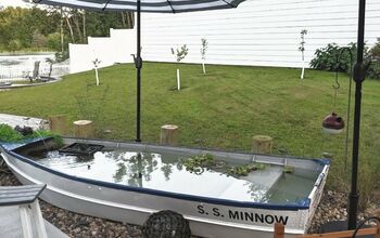 Backyard Boat Pond