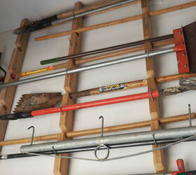 Garden Tool Storage Idea for Garage