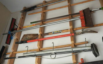 Garden Tool Storage Idea for Garage