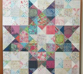 stay at home goals large paper quilt