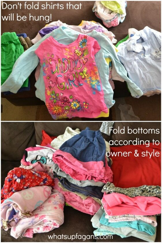 s the top 13 kid s room organizing ideas that all parents need, Fold clothes efficiently with these tips