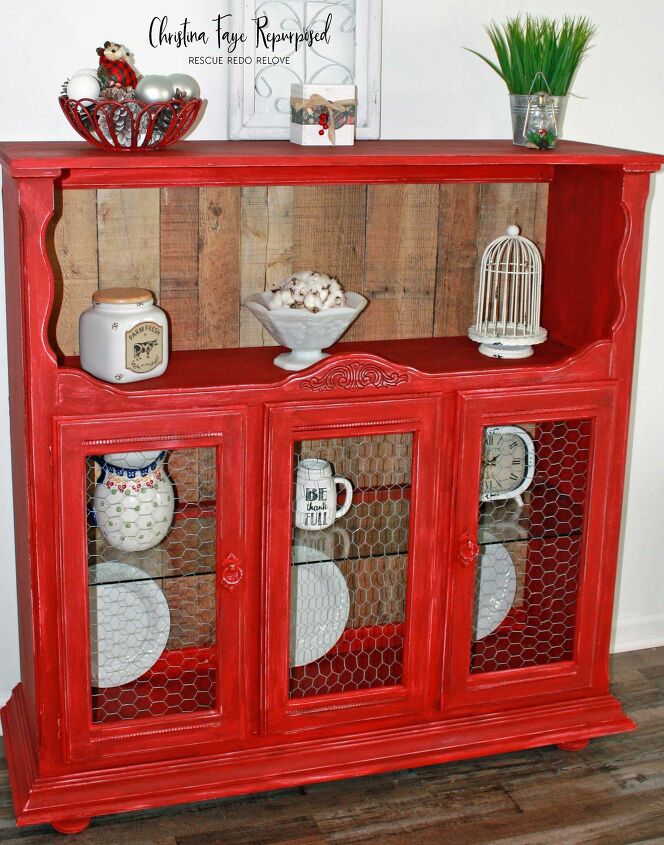 11 painted hutches that are so much more beautiful now, Flip a hutch upside down for a new look