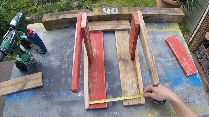 how to make a kids chair from old wood