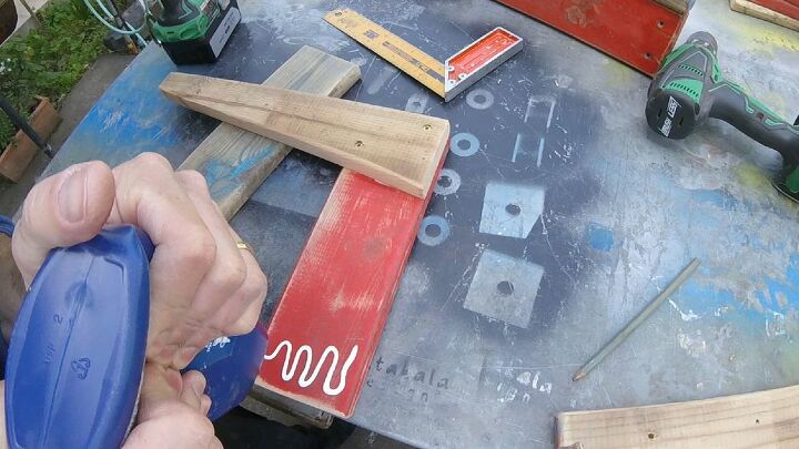 how to make a kids chair from old wood