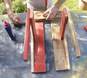 how to make a kids chair from old wood