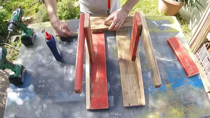 how to make a kids chair from old wood