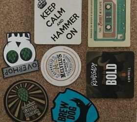 preserved cardboard beer coasters