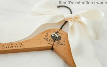 DIY Bridesmaid Hangers