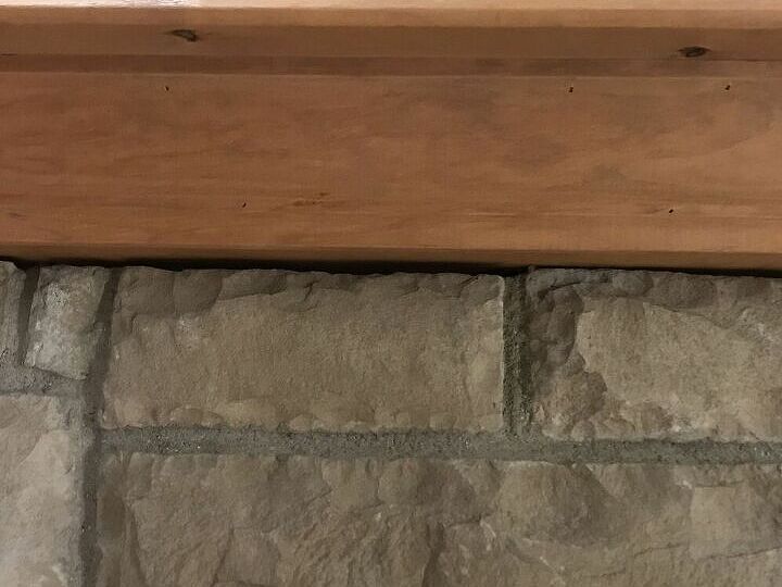 q fireplace mantel