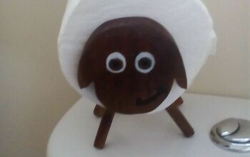 Sheep Toilet Paper Holder, Inspired by Boredom During the Lockdown