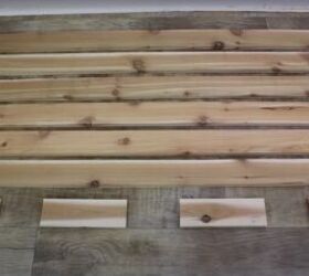 up your homes curb appeal with these half hour cedar shutters, Lay Out the Pieces