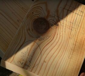 recycle old wood into a chic wood and glass coffee table, Rough Sketch