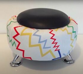 Turn Trash Into Treasure With This Car Tyre Stool