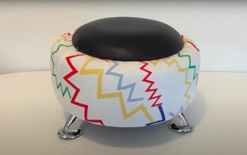 Turn Trash Into Treasure With This Car Tyre Stool