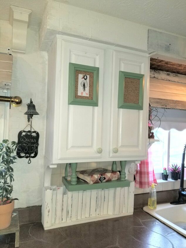 11 creative ways to save and display kids art, Turn frames into a farmhouse styled kitchen display