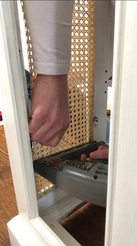 adding caning to a cabinet