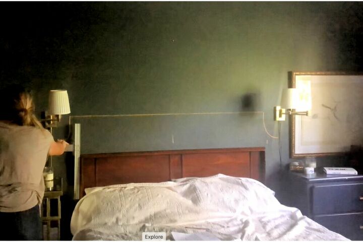 diy upholstered channel tufted headboard