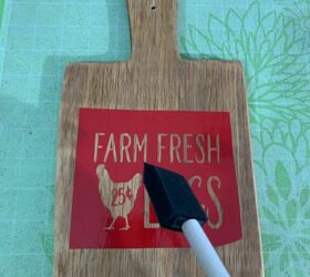 Funny Farmhouse Kitchen Decor, Decorative Wood Cutting Board