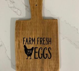 Funny Farmhouse Kitchen Decor, Decorative Wood Cutting Board
